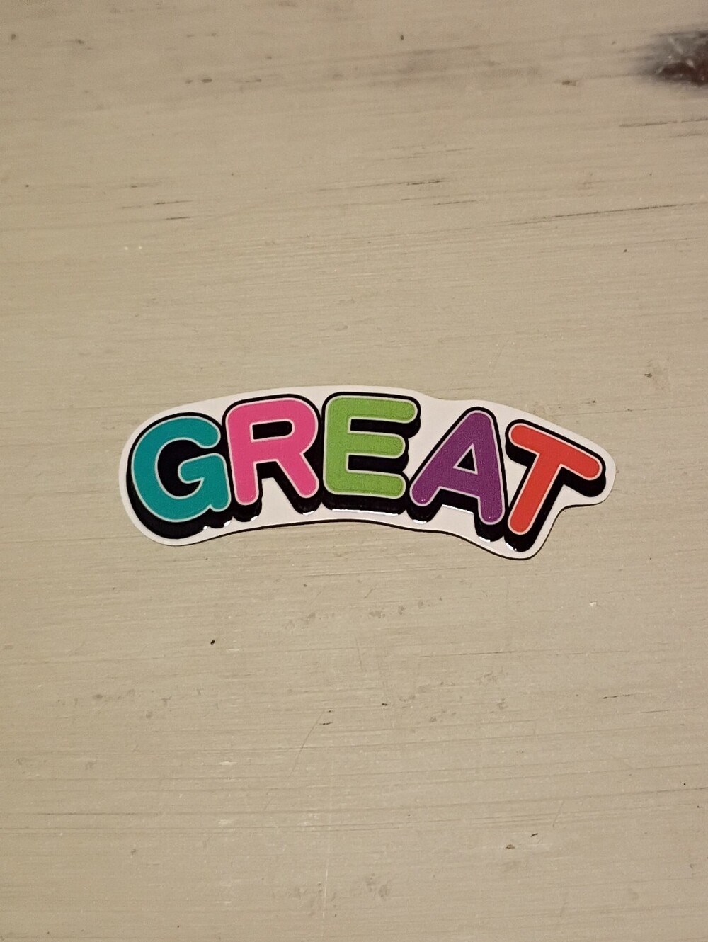 10/$10 Stickers Decals - GREAT Multicolored Bright Words - Brand New Stickers